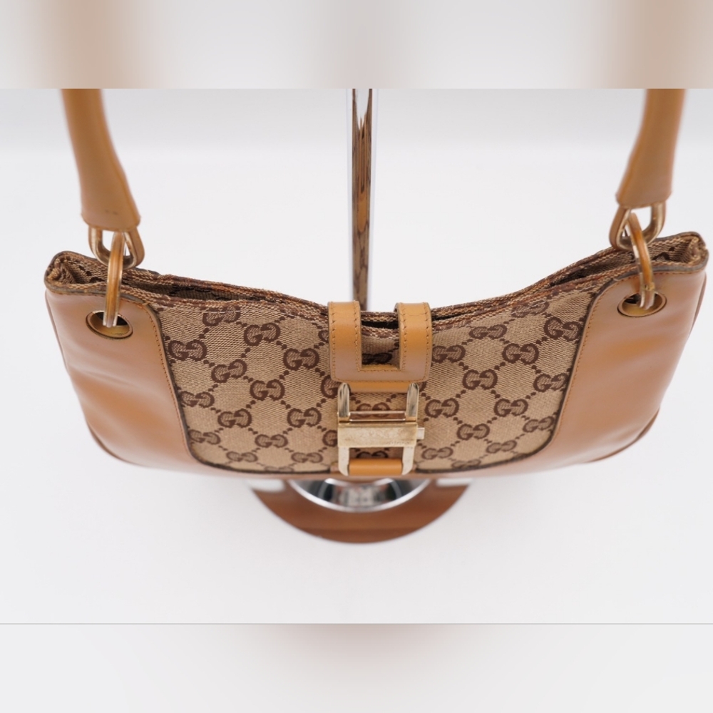CE43 💟 Gucci GG Cancas Jackie Shoulder Bag - Picture 3 of 13